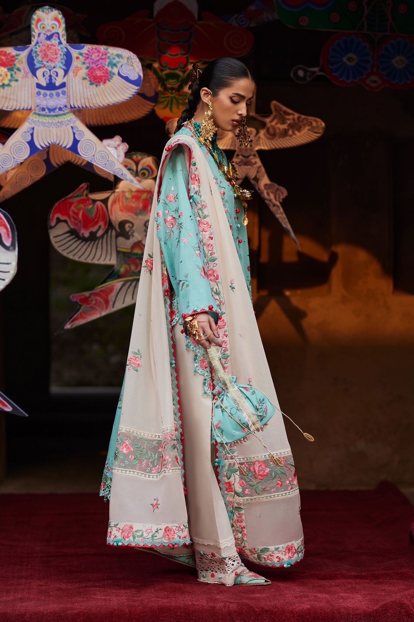 GULRAAZ (EL26-08 B) | Elan | Kashmee Luxury Lawn Collection 2026