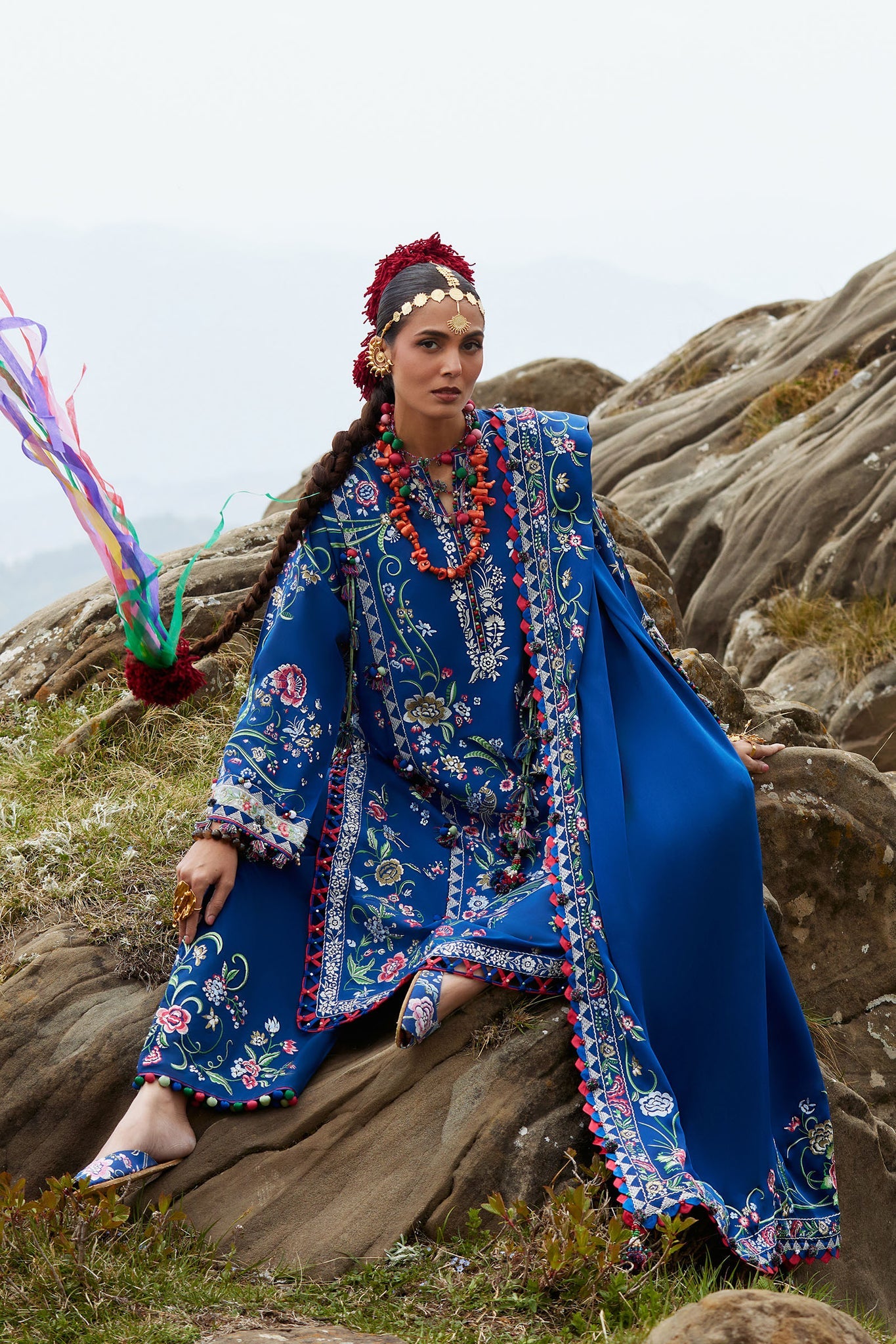 ZABAR (EL26-01 B) | Elan | Kashmee Luxury Lawn Collection 2026