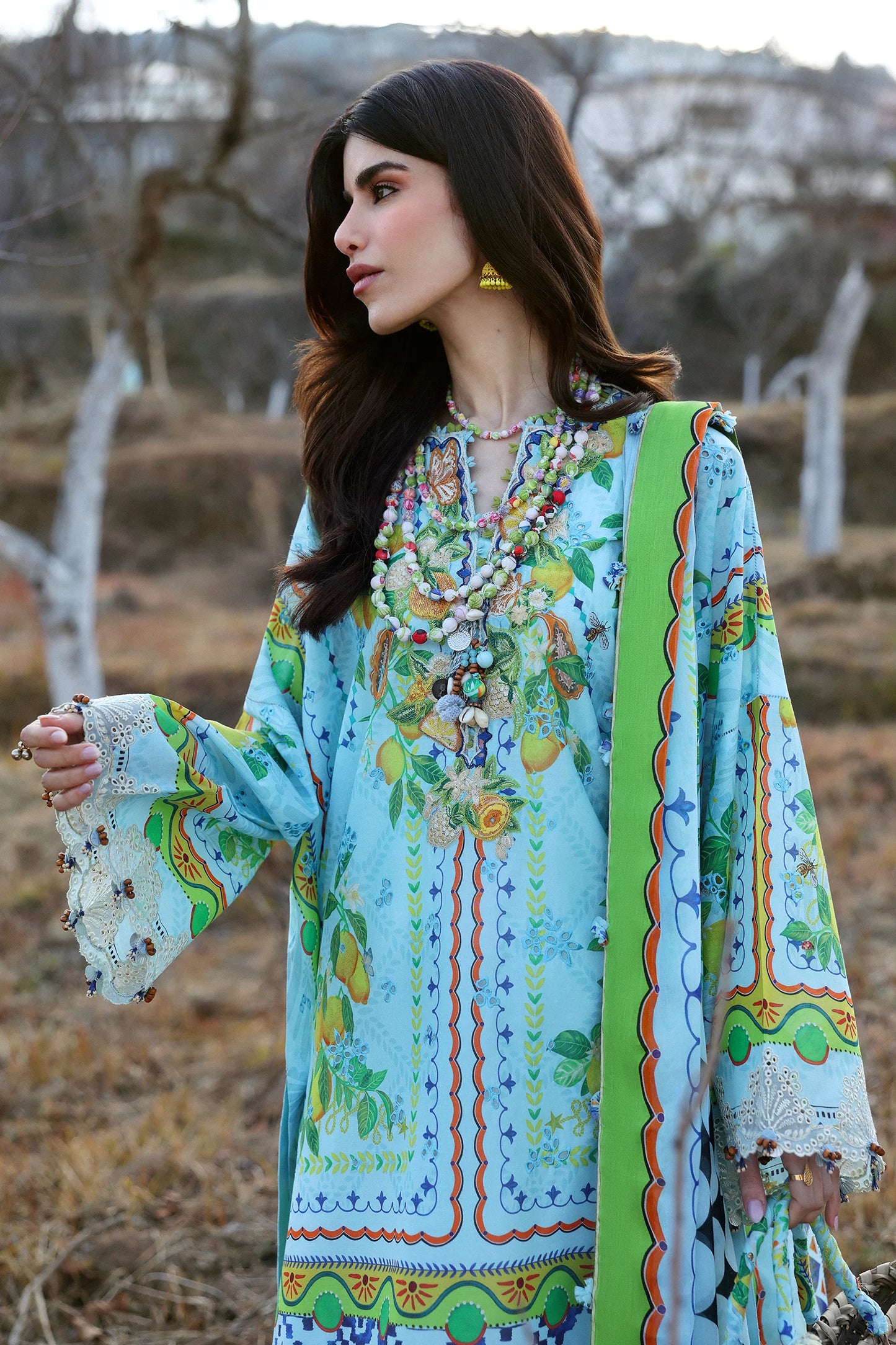 DAHLIA (ZL25-04 B) | Zaha | Neelum Lawn Collection 2025