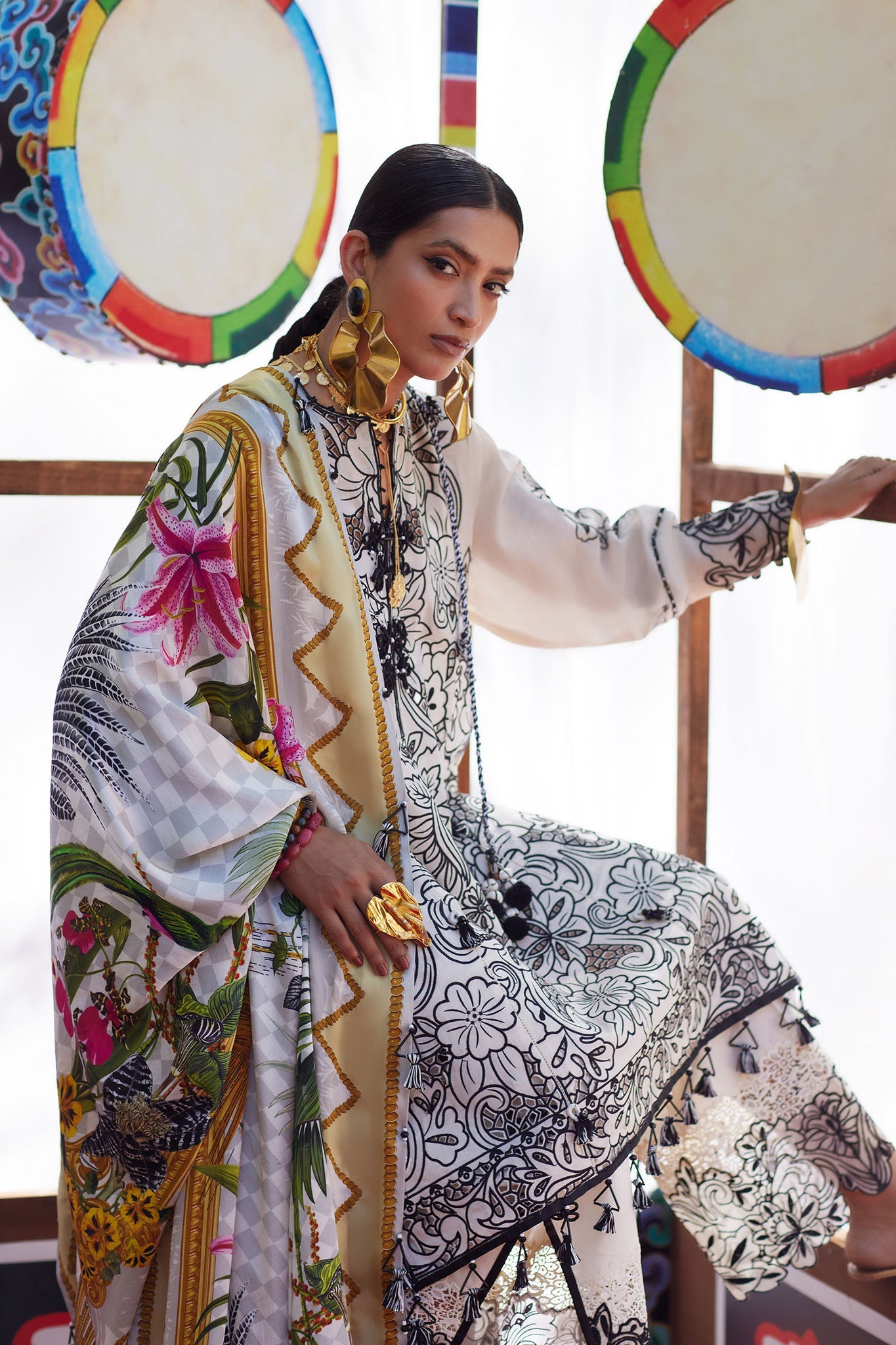 ZEVARÉ (EL26-07 B) | Elan | Kashmee Luxury Lawn Collection 2026
