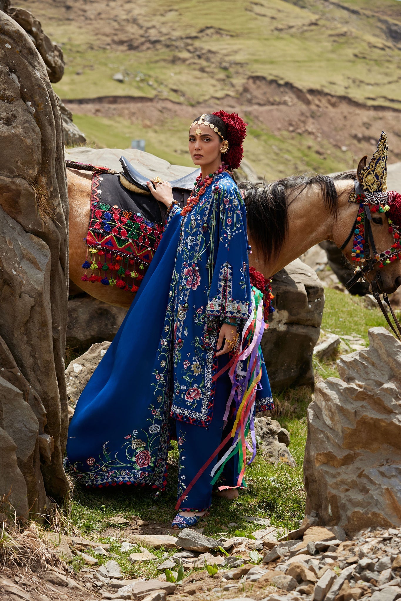 ZABAR (EL26-01 B) | Elan | Kashmee Luxury Lawn Collection 2026