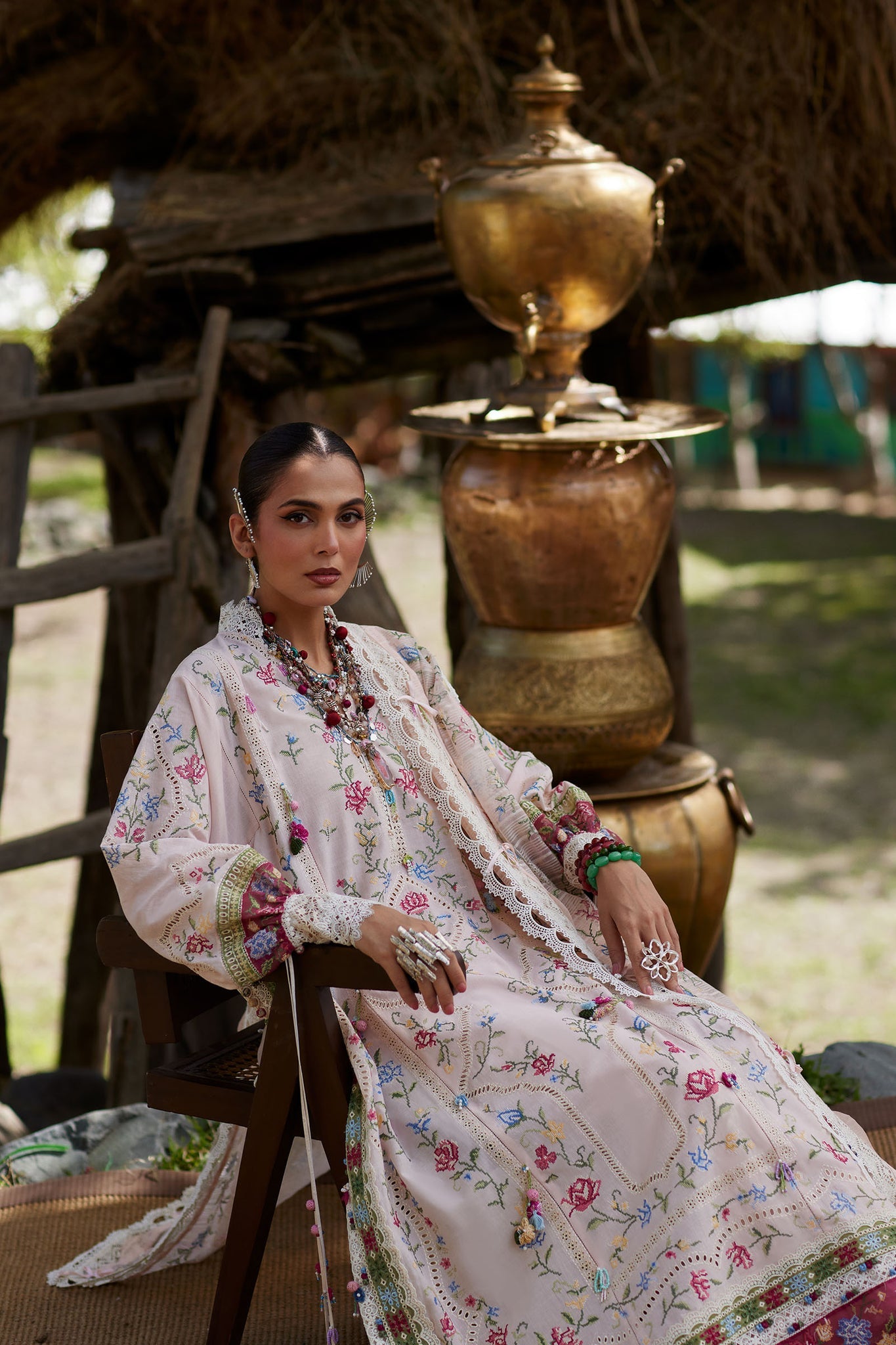 SOZRAAG (EL26-03 A) | Elan | Kashmee Luxury Lawn Collection 2026