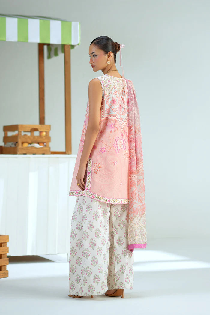 BRUNCH BABE – JPU25-10 | Saira Rizwan | Joolie Prints Cambric Intermix Collection 2025