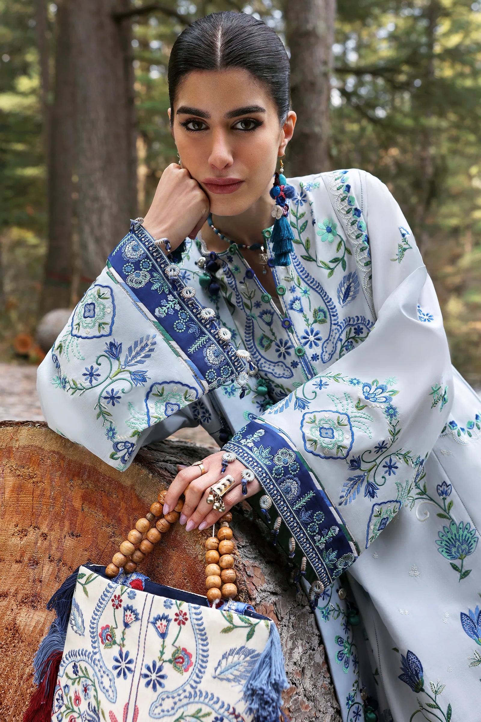 KASHUR (ZL25-11 A) | Zaha | Neelum Lawn Collection 2025