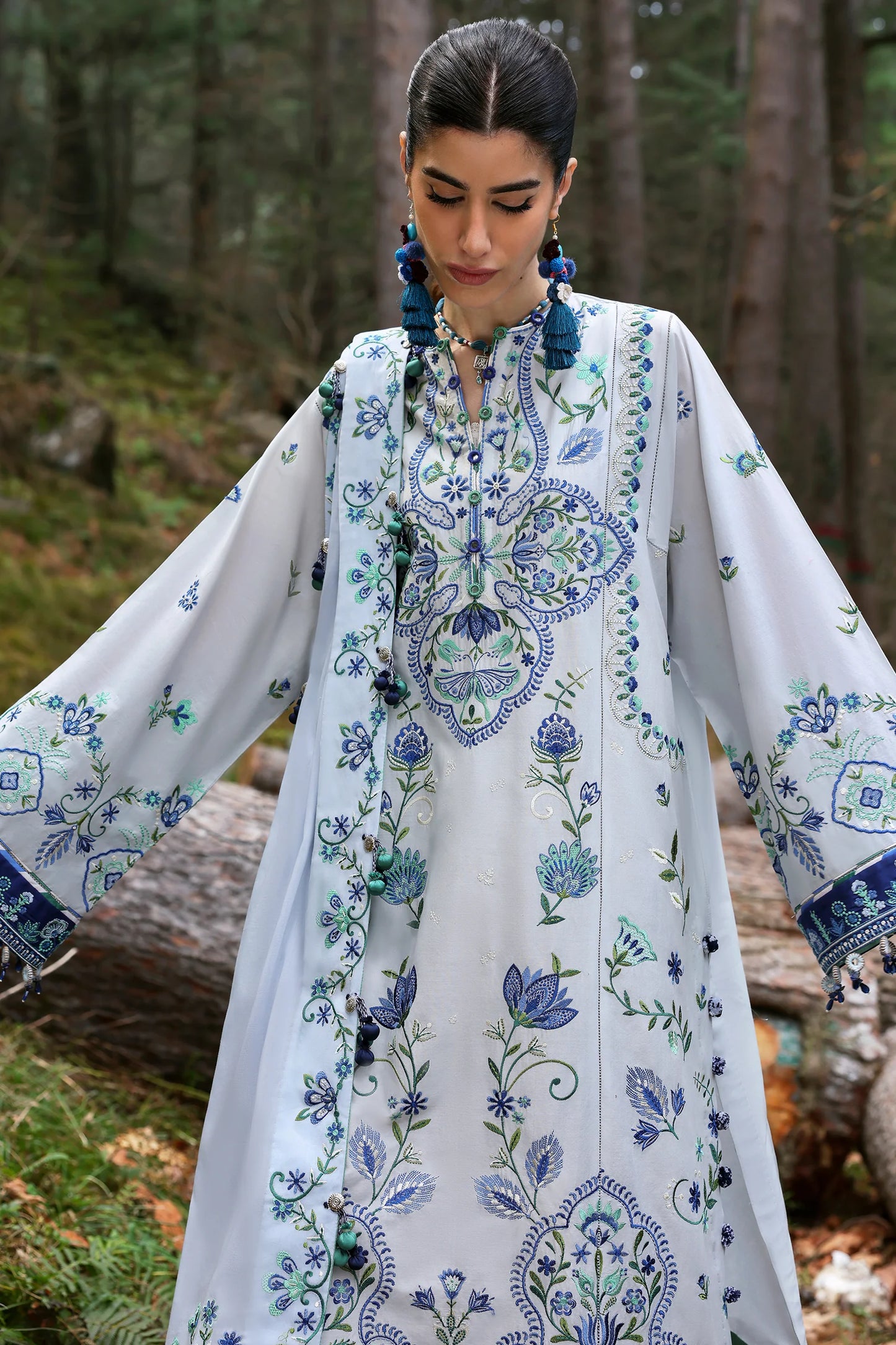 KASHUR (ZL25-11 A) | Zaha | Neelum Lawn Collection 2025