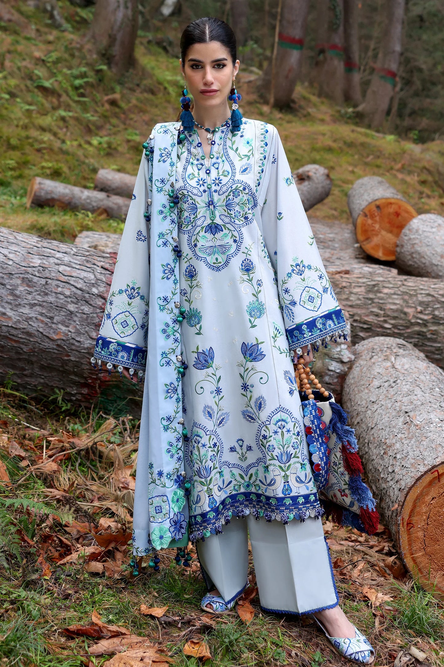 KASHUR (ZL25-11 A) | Zaha | Neelum Lawn Collection 2025