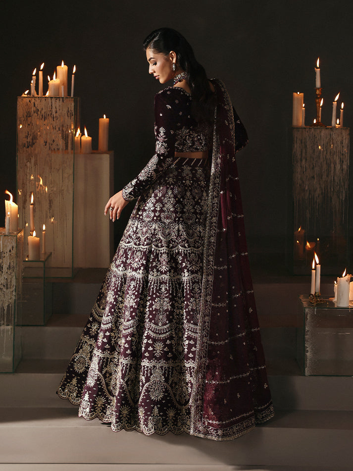 Calira | Gulaal | Marais Unstitched Velvet Formals 2025