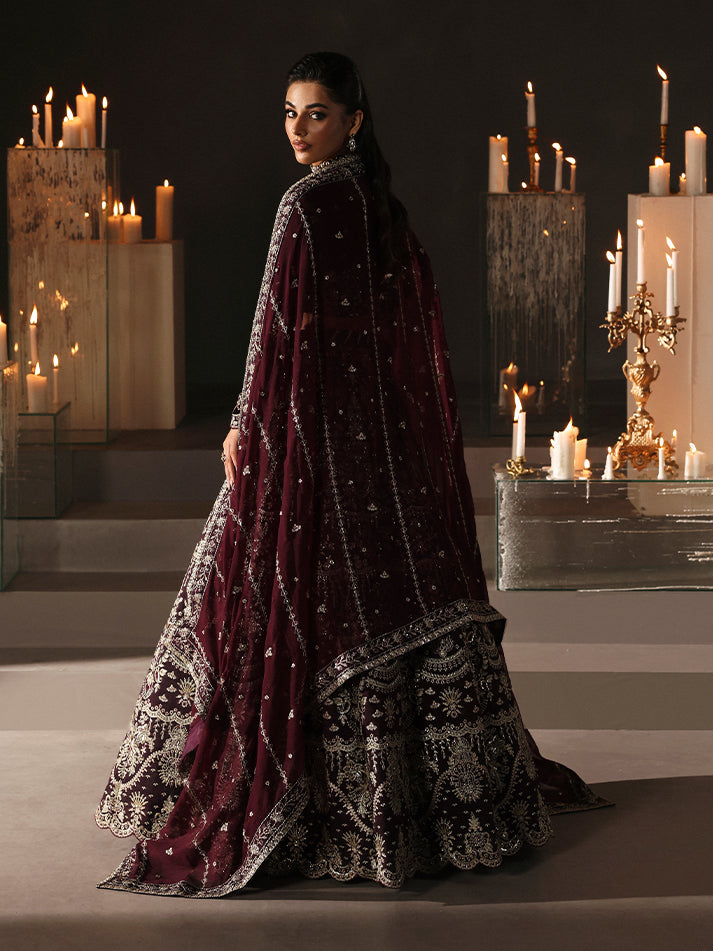 Calira | Gulaal | Marais Unstitched Velvet Formals 2025