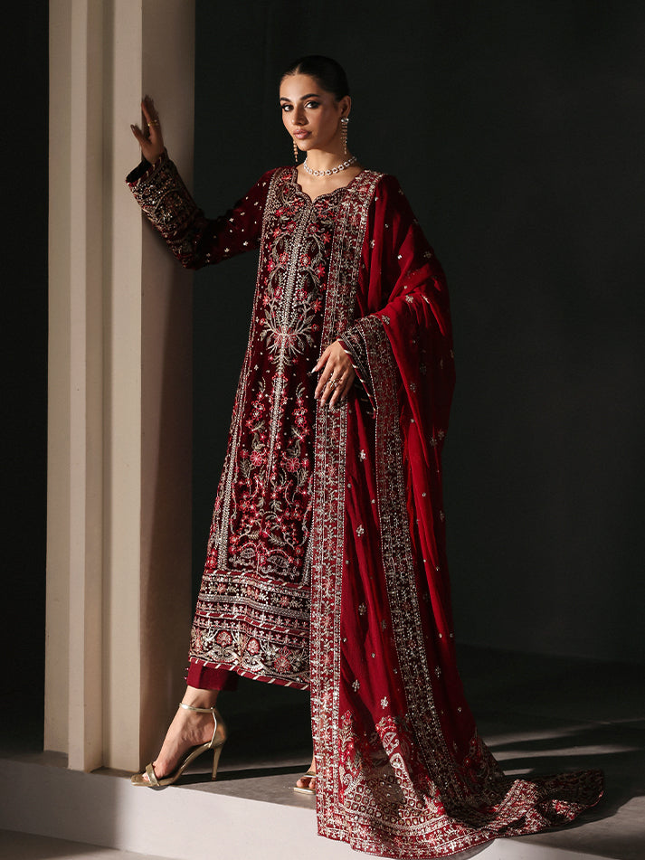Vela | Gulaal | Marais Unstitched Velvet Formals 2025