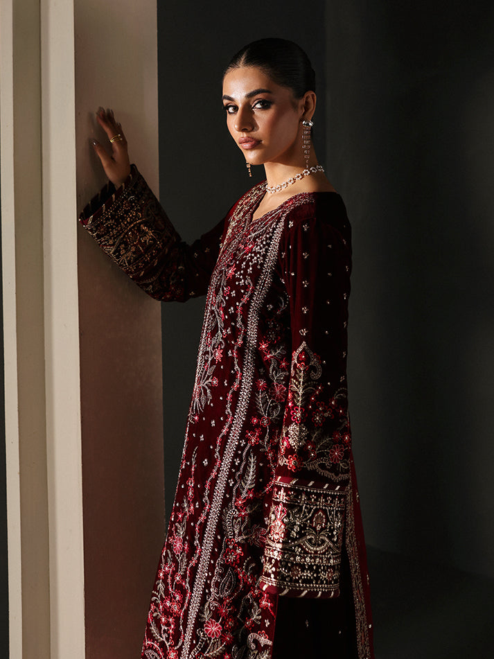 Vela | Gulaal | Marais Unstitched Velvet Formals 2025