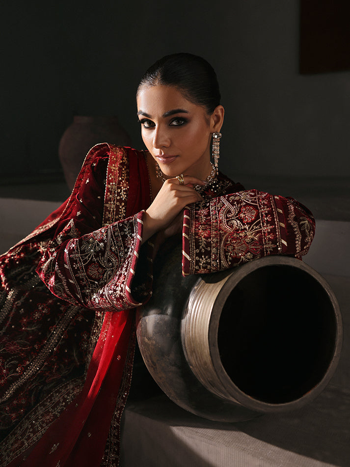 Vela | Gulaal | Marais Unstitched Velvet Formals 2025