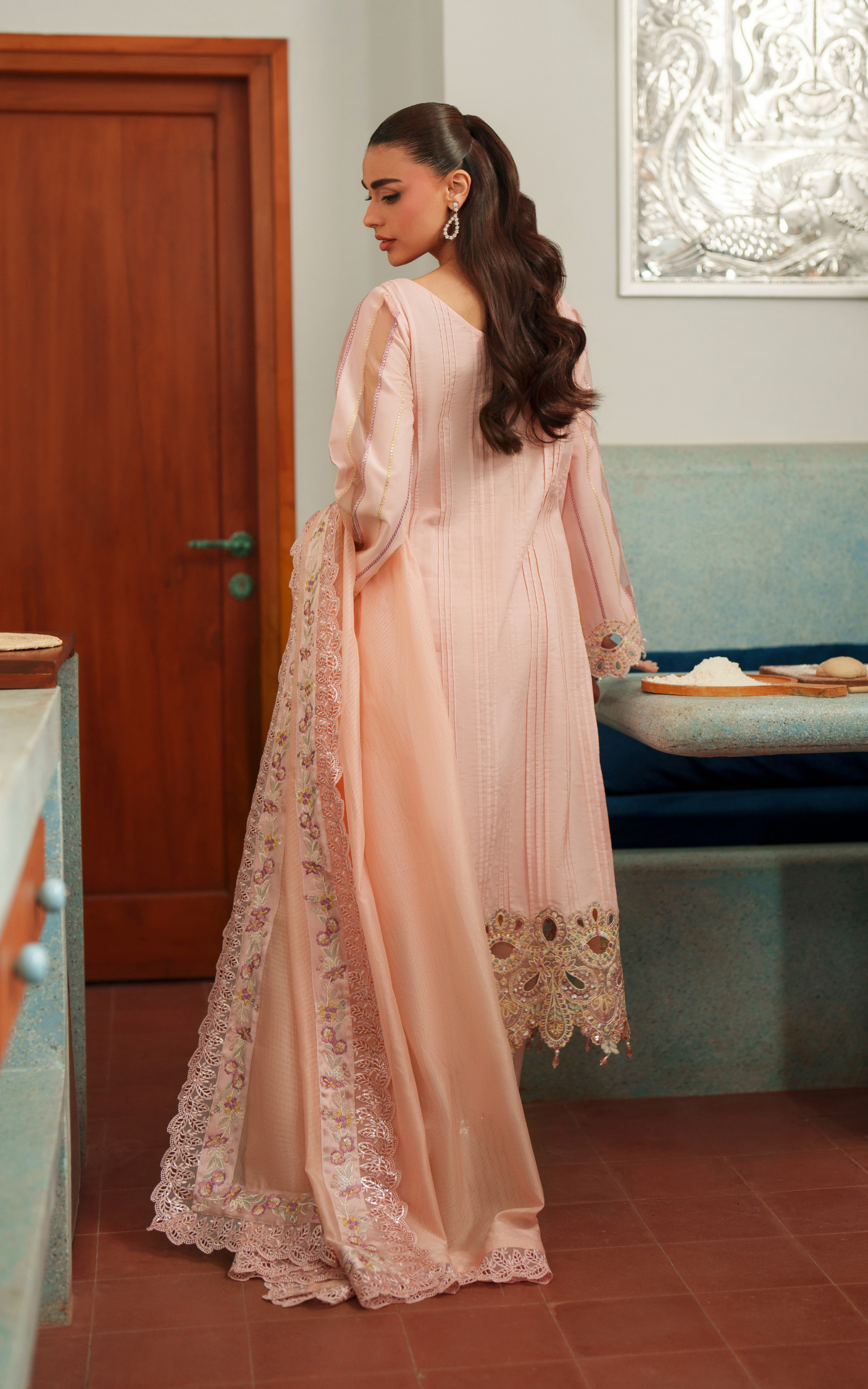 Crimson Courage VUL26-08 | Asifa and Nabeela | Versa Luxury Lawn Collection 2026