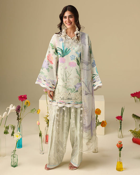Vanilla Lush | Mushq | Soleil Prints Lawn collection 2026