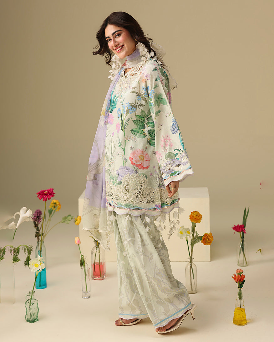 Vanilla Lush | Mushq | Soleil Prints Lawn collection 2026