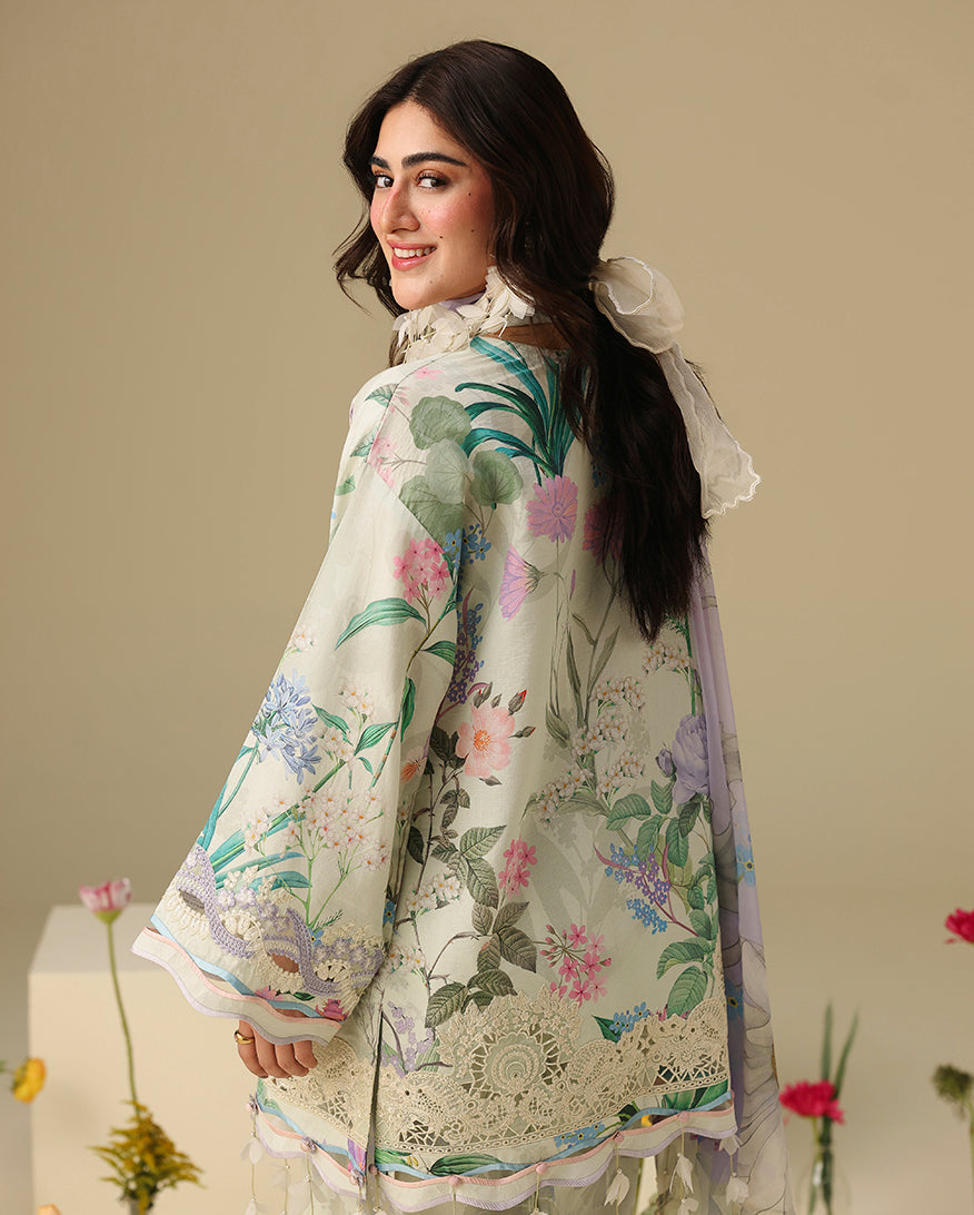 Vanilla Lush | Mushq | Soleil Prints Lawn collection 2026
