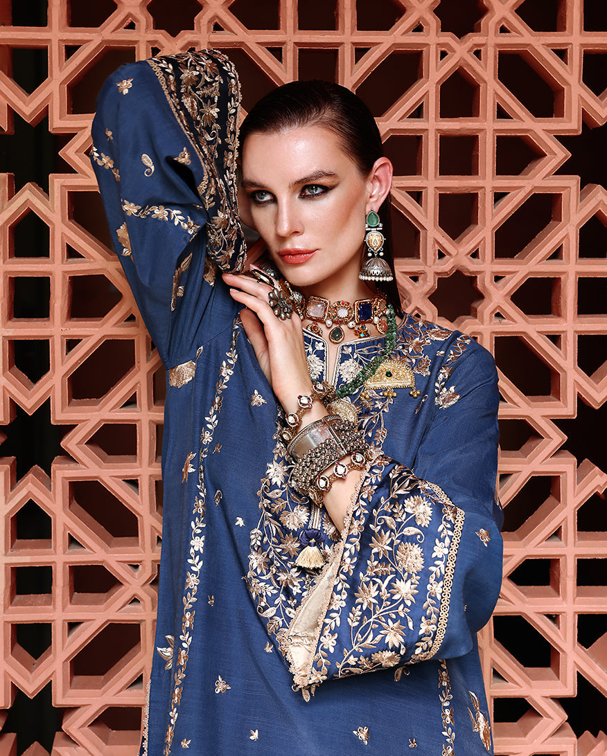 Vivian | Mushq | Nuvera Raw Silk Elevated Unstitched Collection 2026 
