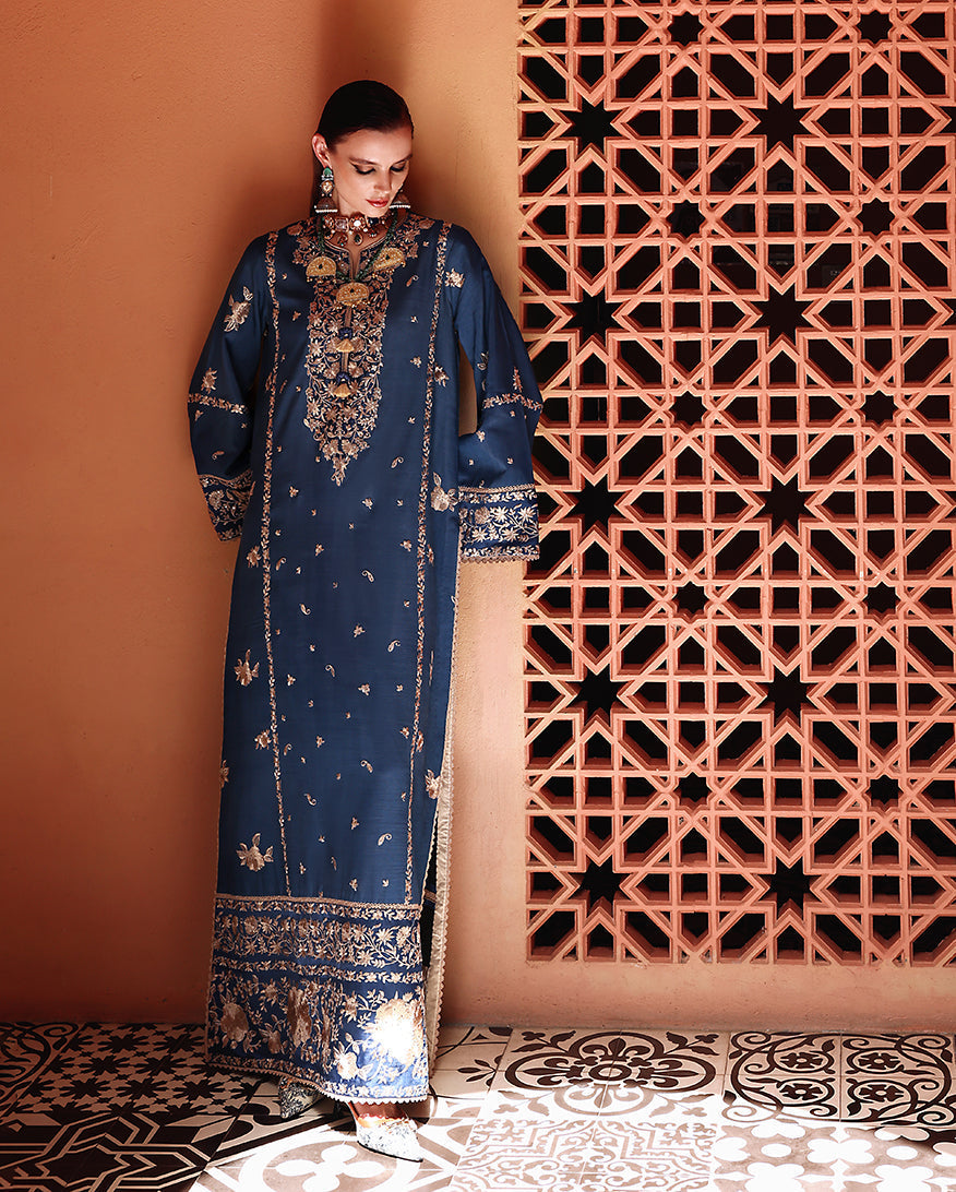 Vivian | Mushq | Nuvera Raw Silk Elevated Unstitched Collection 2026 