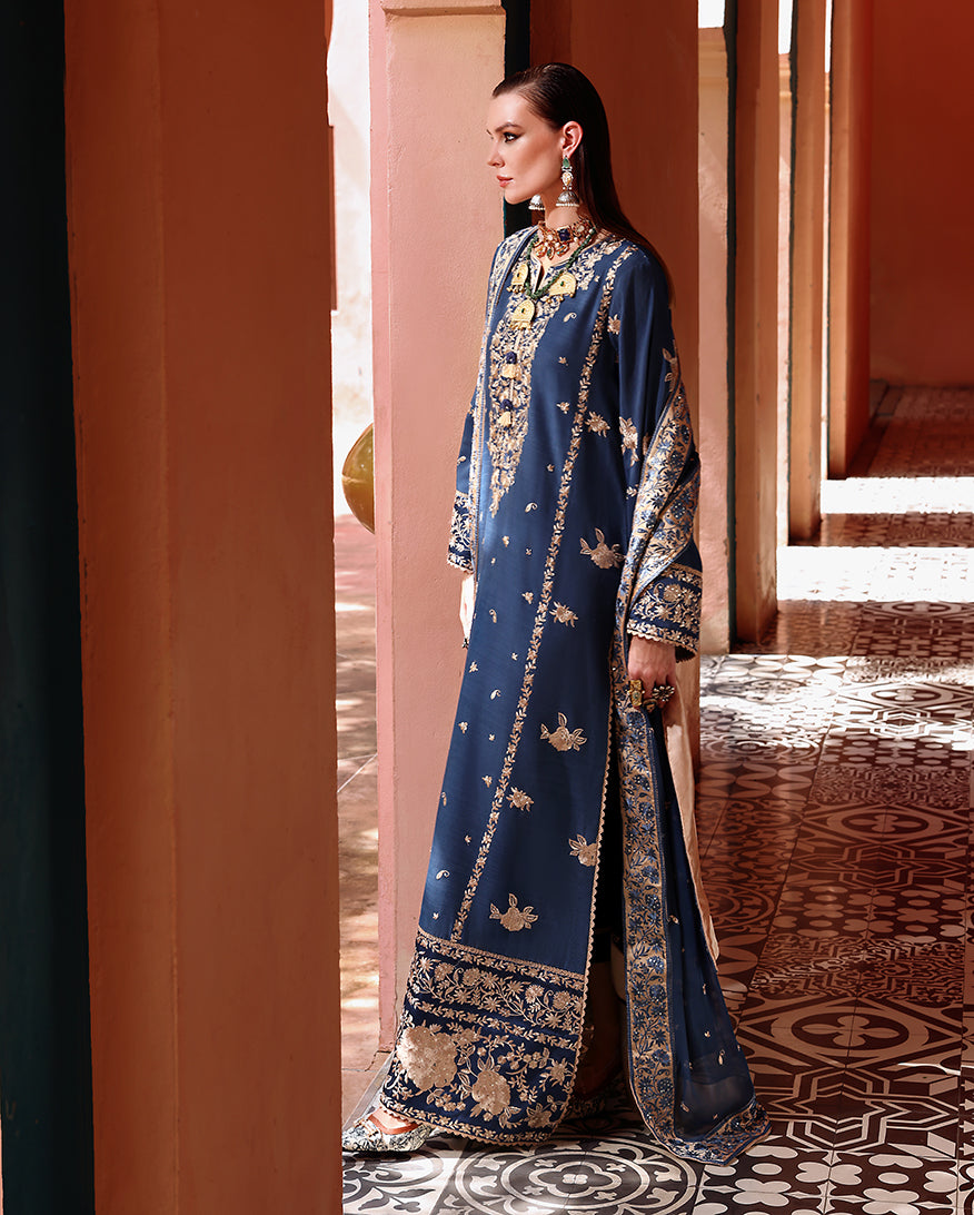 Vivian | Mushq | Nuvera Raw Silk Elevated Unstitched Collection 2026 