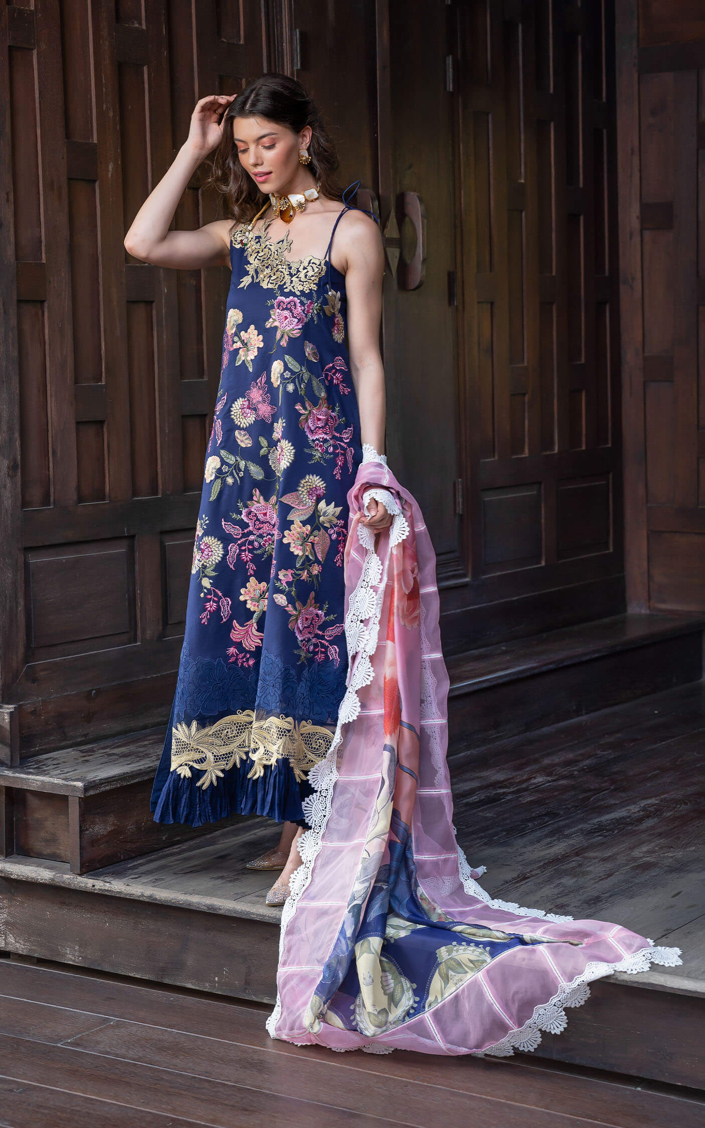 WHIMSICAL (RRL-05) | Asifa & Nabeel | Rosemary and Ruffles Luxury Lawn 2024