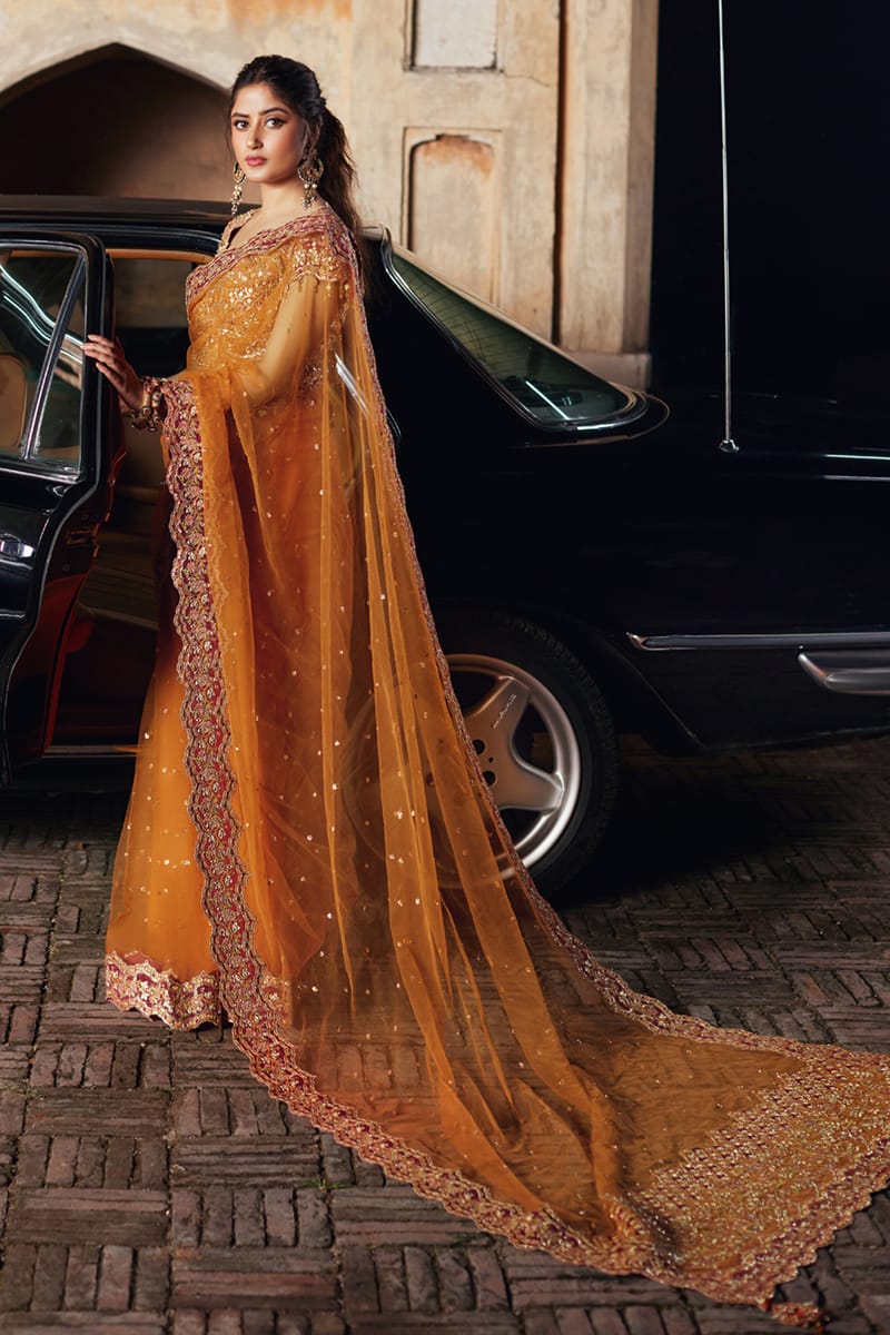 Raniya SH-02 | Qalamkar | Shadmani Luxury Formals 2024