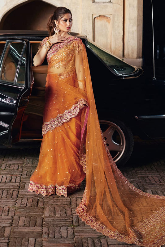 Raniya SH-02 | Qalamkar | Shadmani Luxury Formals 2024