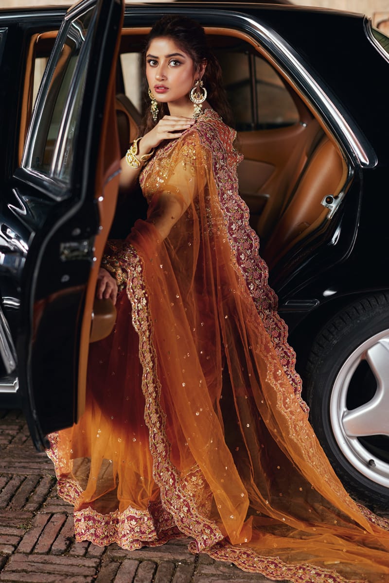 Raniya SH-02 | Qalamkar | Shadmani Luxury Formals 2024
