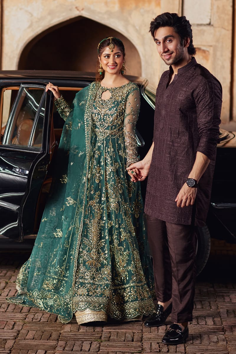 Hala SH-06 | Qalamkar | Shadmani Luxury Formals 2024