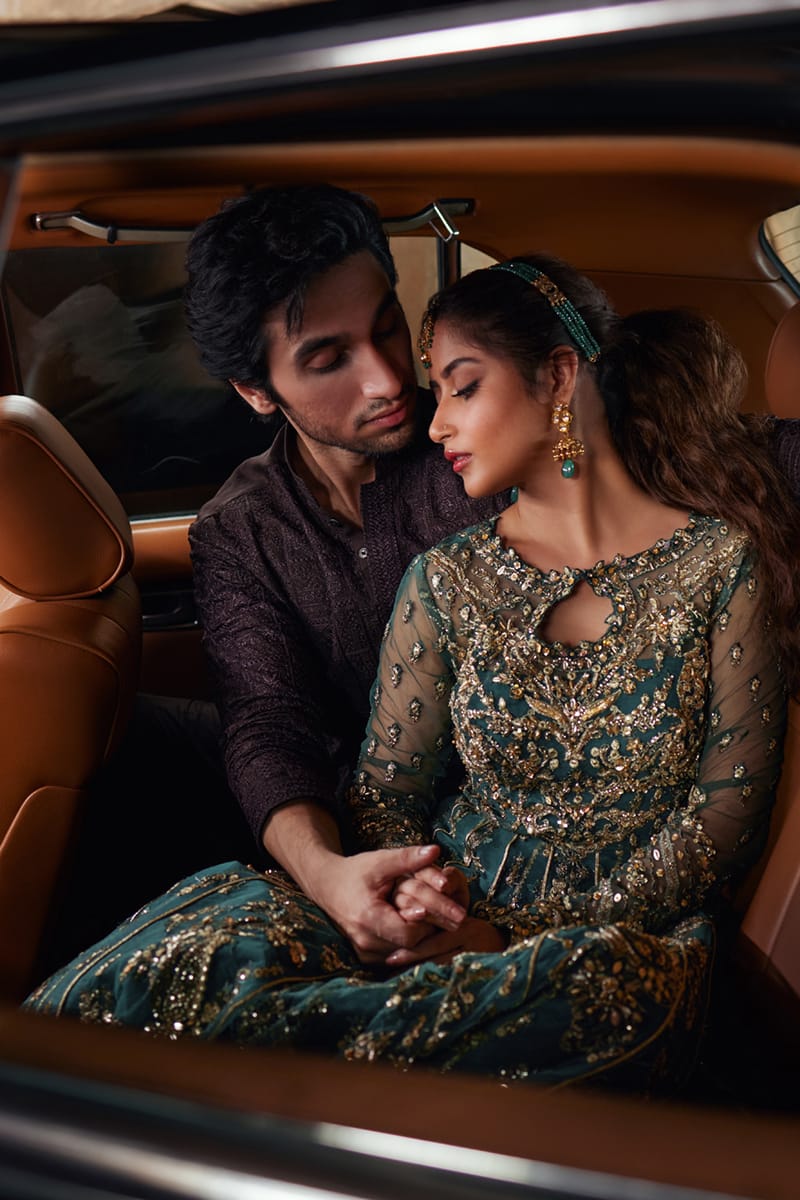 Hala SH-06 | Qalamkar | Shadmani Luxury Formals 2024