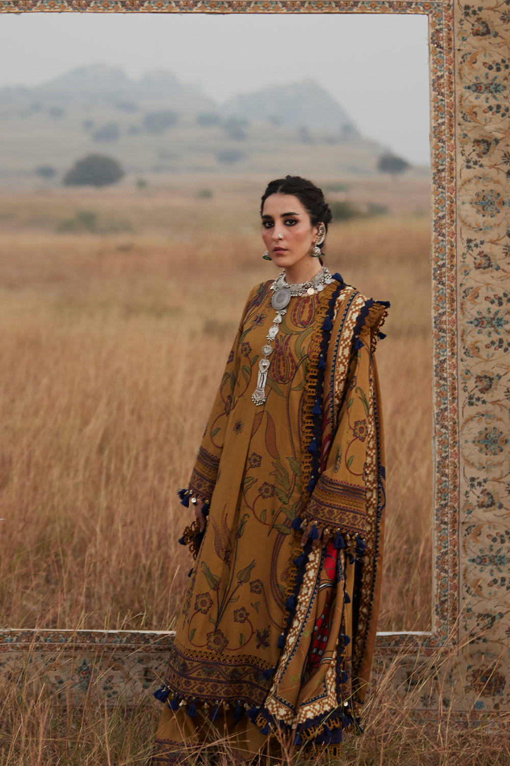 LALEH-SRW25-07 | Saira Rizwan | Winter Unstitched Collection 2025
