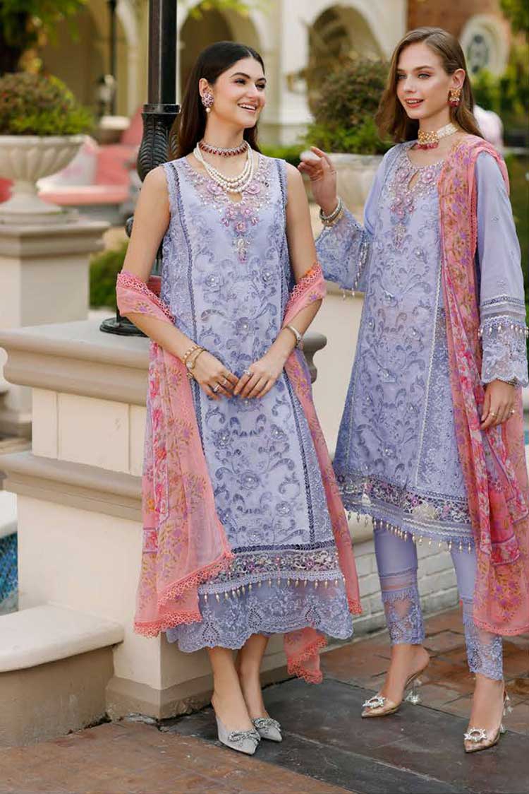 D-2 | Saadia Asad | Noor Schiffli Laserkari Eid Collection 2023