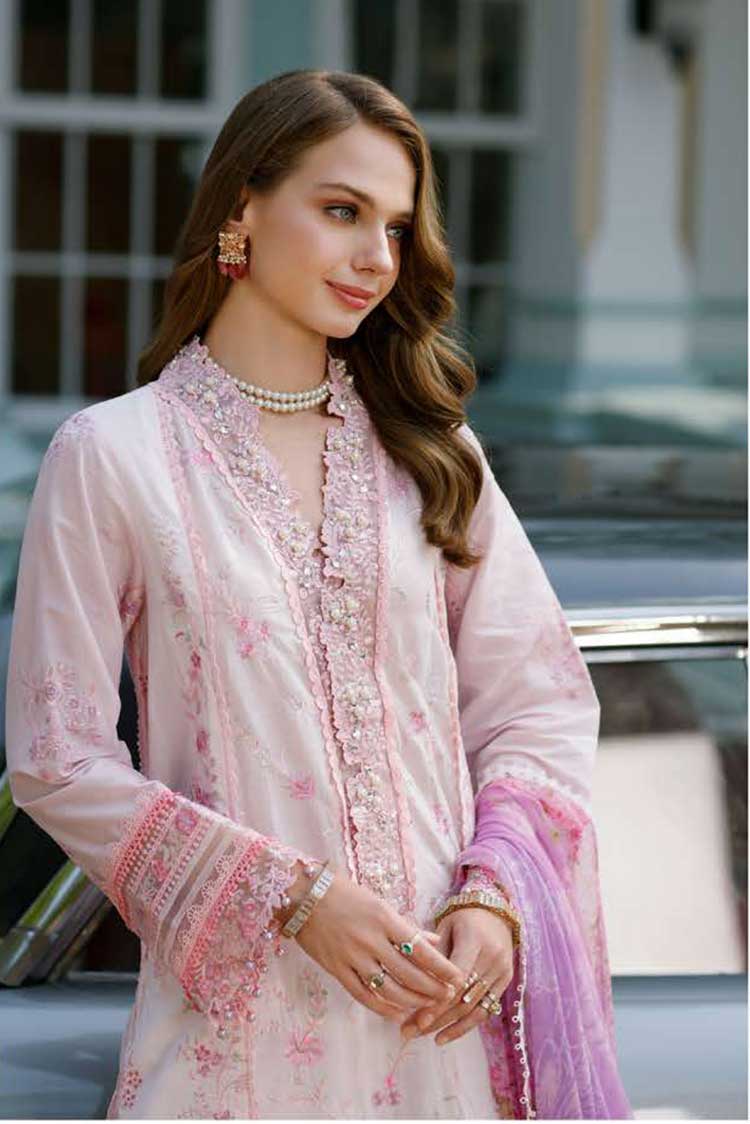 D-7 | Saadia Asad | Noor Schiffli Laserkari Eid Collection 2023