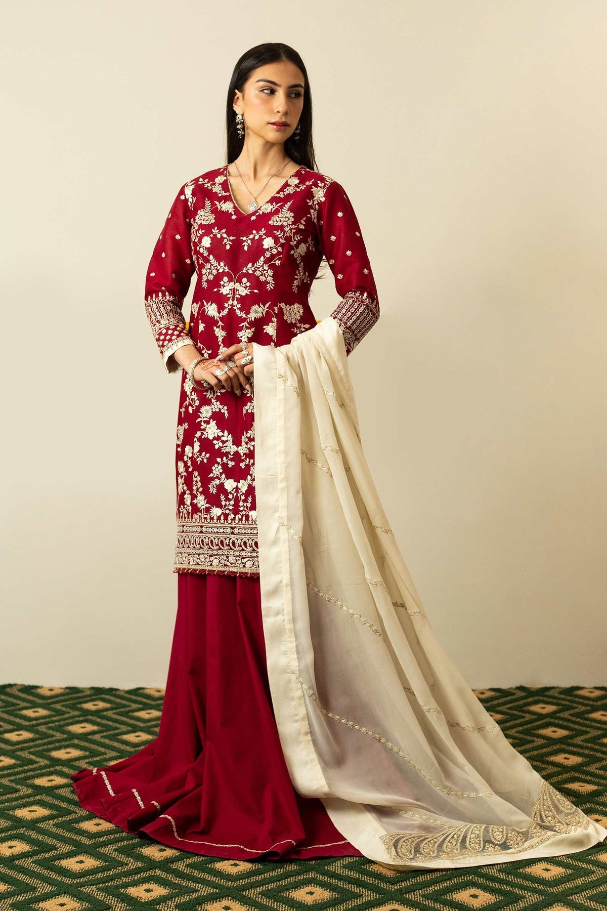 D-10 |  Zara Shahjahan | Luxury Lawn Volume 2 2023