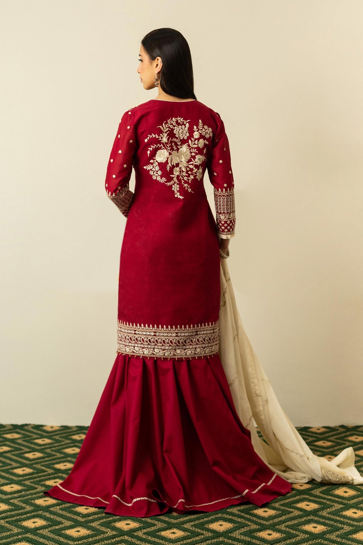 D-10 |  Zara Shahjahan | Luxury Lawn Volume 2 2023