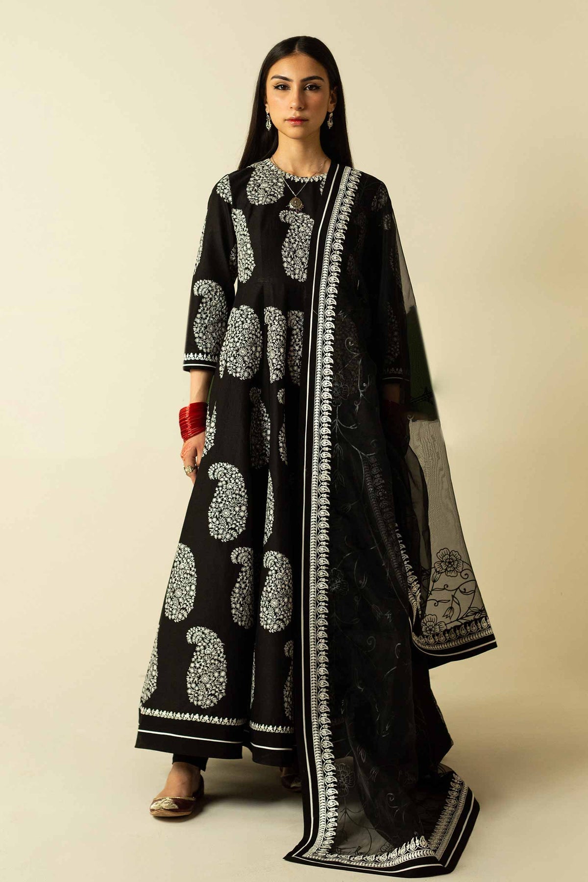 D-3 |  Zara Shahjahan | Luxury Lawn Volume 2 2023