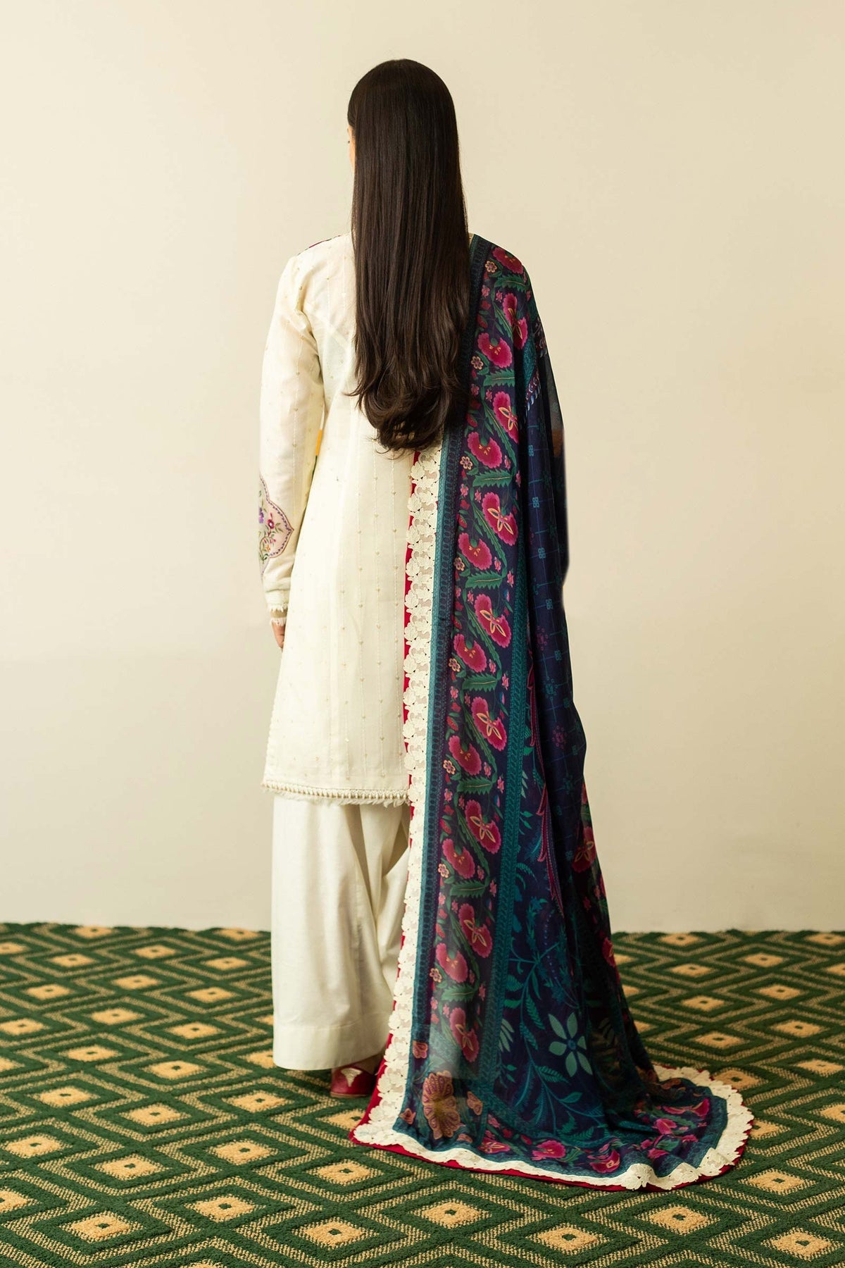 D-8 |  Zara Shahjahan | Luxury Lawn Volume 2 2023