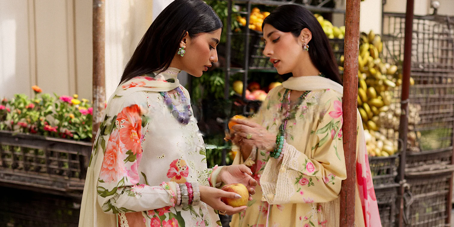 Zaha |  Wild Flower Festive Lawn Collection 2026