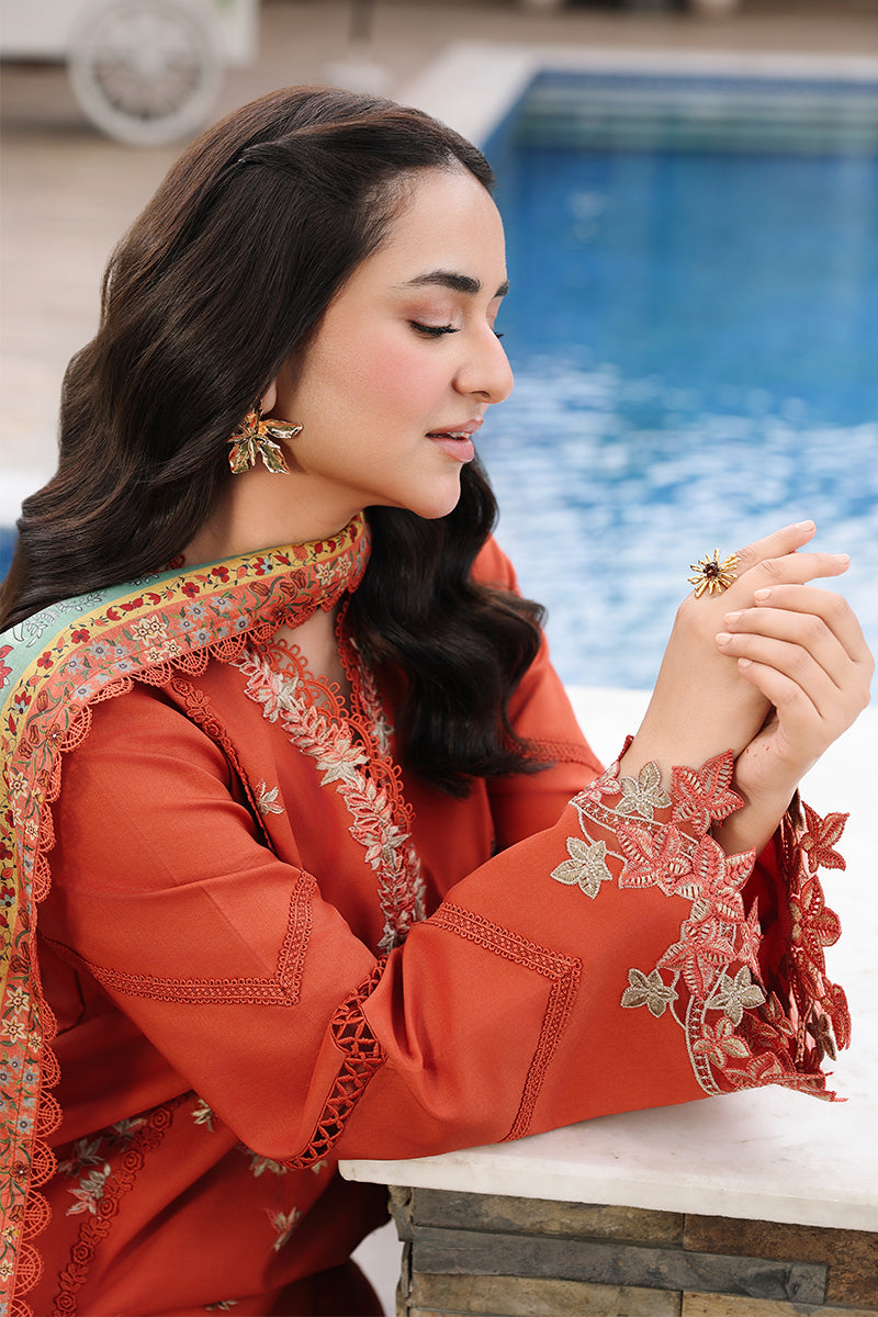 Zahra | Rang Rasiya | Florence Festive Luxury Lawn Collection 2026