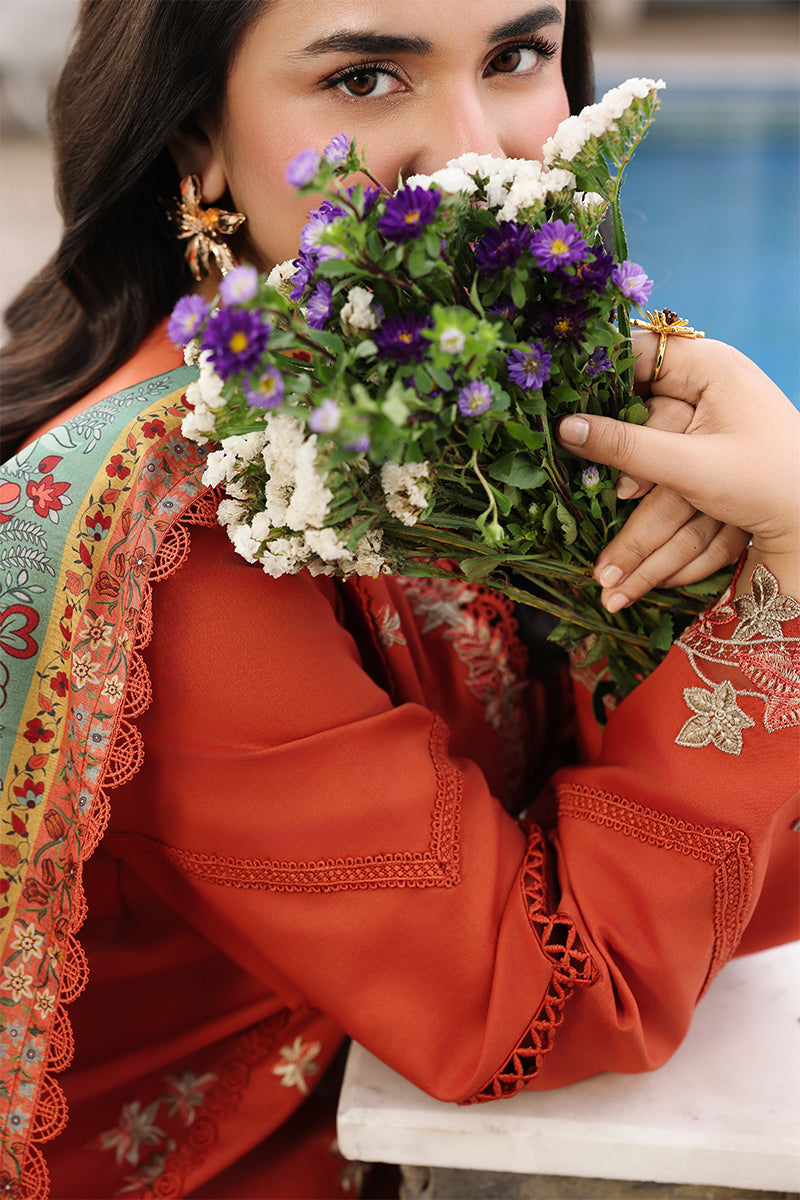 Zahra | Rang Rasiya | Florence Festive Luxury Lawn Collection 2026