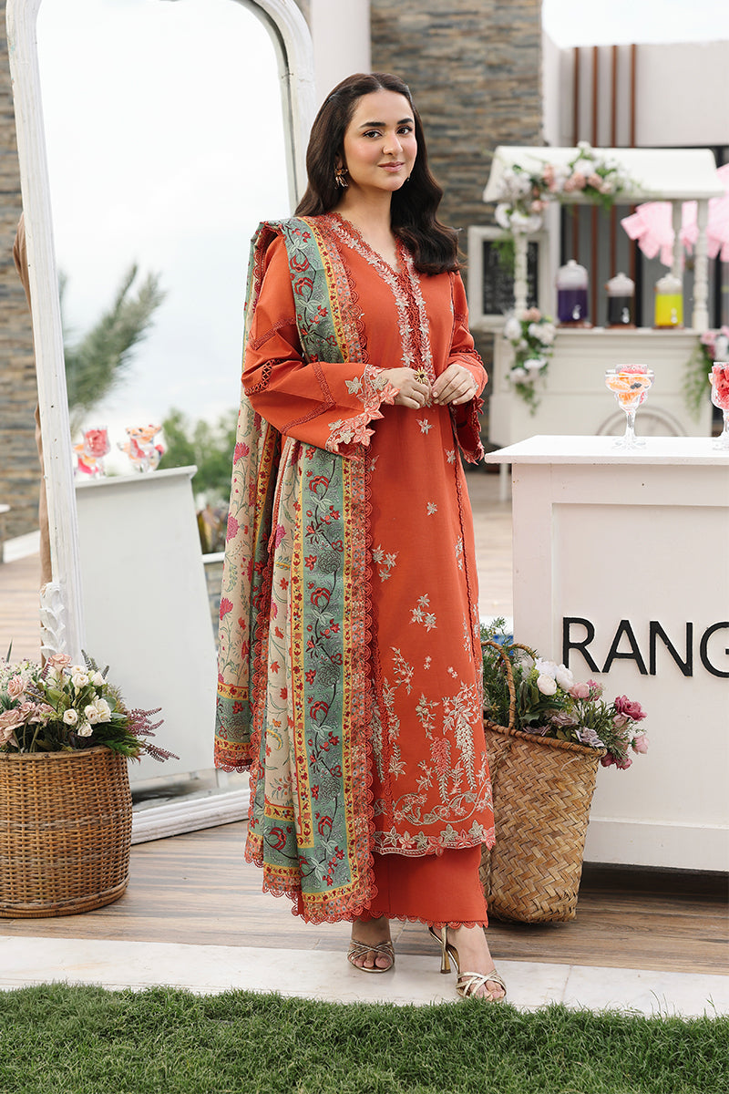 Zahra | Rang Rasiya | Florence Festive Luxury Lawn Collection 2026