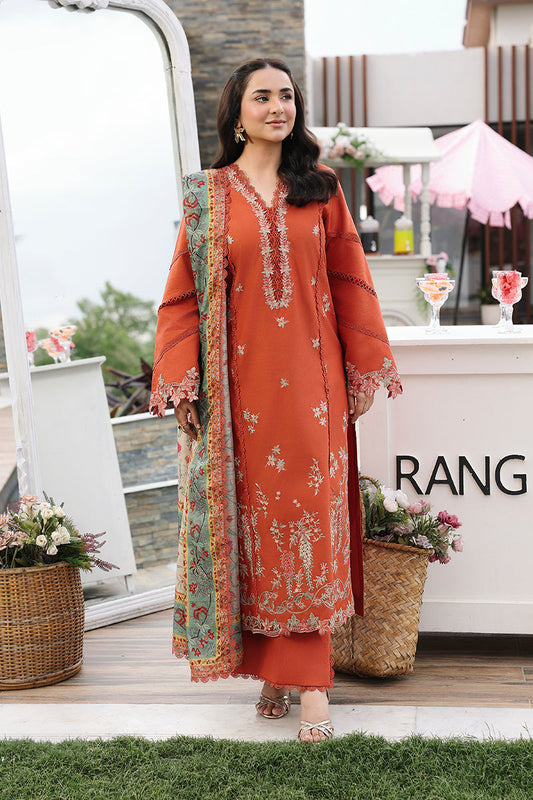 Zahra | Rang Rasiya | Florence Festive Luxury Lawn Collection 2026
