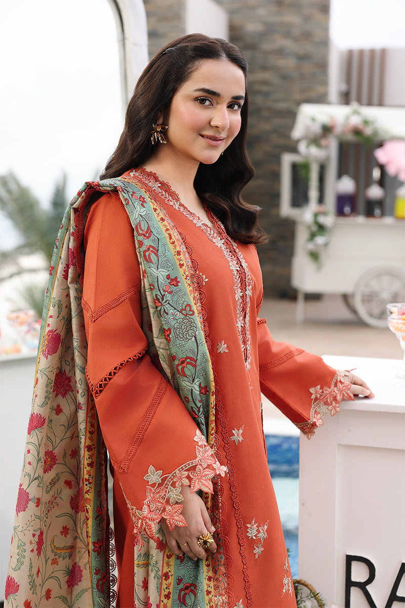 Zahra | Rang Rasiya | Florence Festive Luxury Lawn Collection 2026