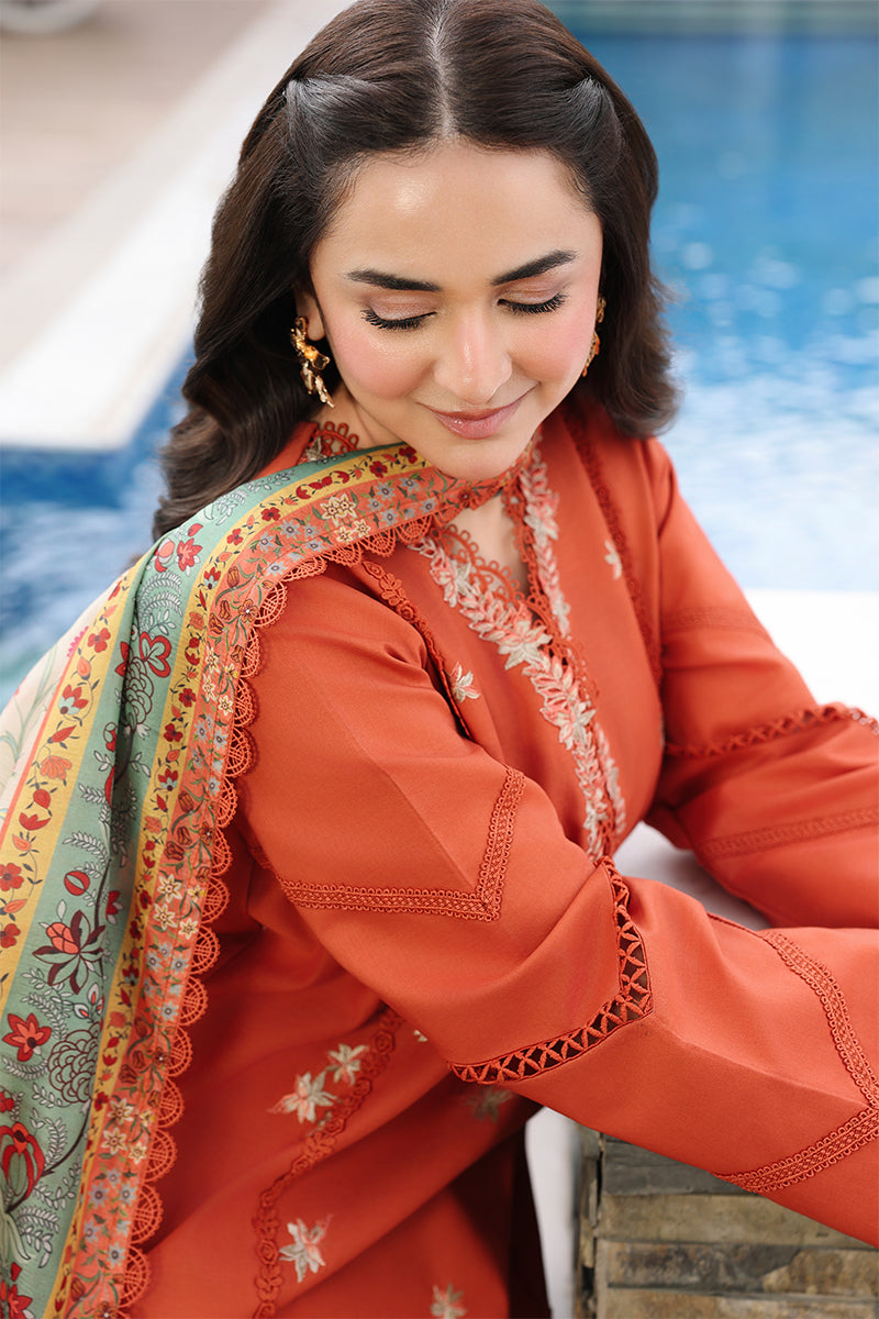 Zahra | Rang Rasiya | Florence Festive Luxury Lawn Collection 2026