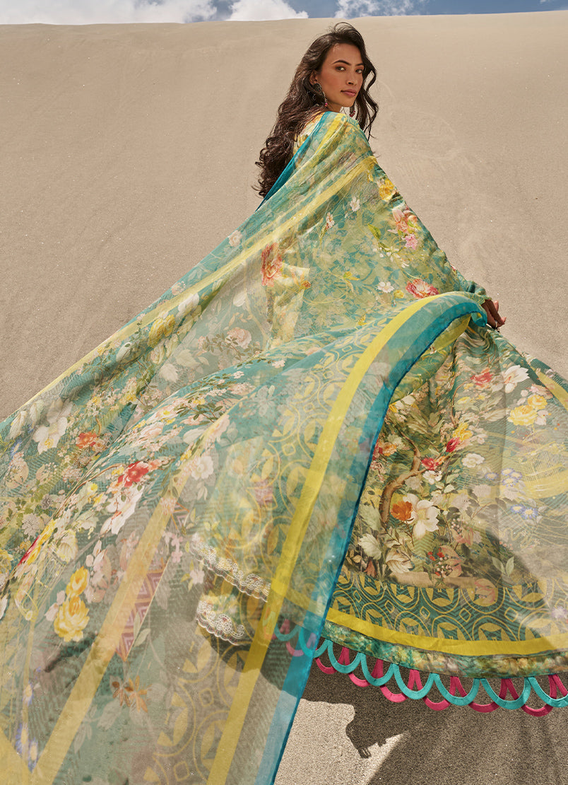 Zaniyah | Image | Summer Printkari Lawn Collection 2023