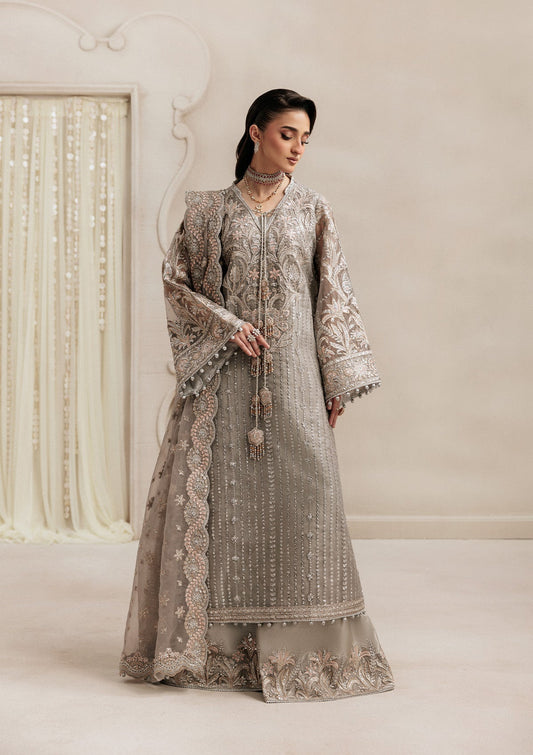 LOOK 02 | AIK Atelier | Aikshaam Volume 1 Formal Unstitched Collection 2026 