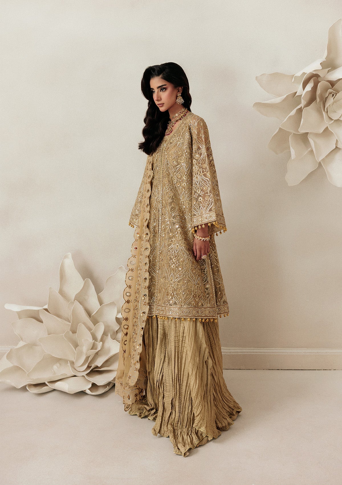 LOOK 03 | AIK Atelier | Aikshaam Volume 1 Formal Unstitched Collection 2026 