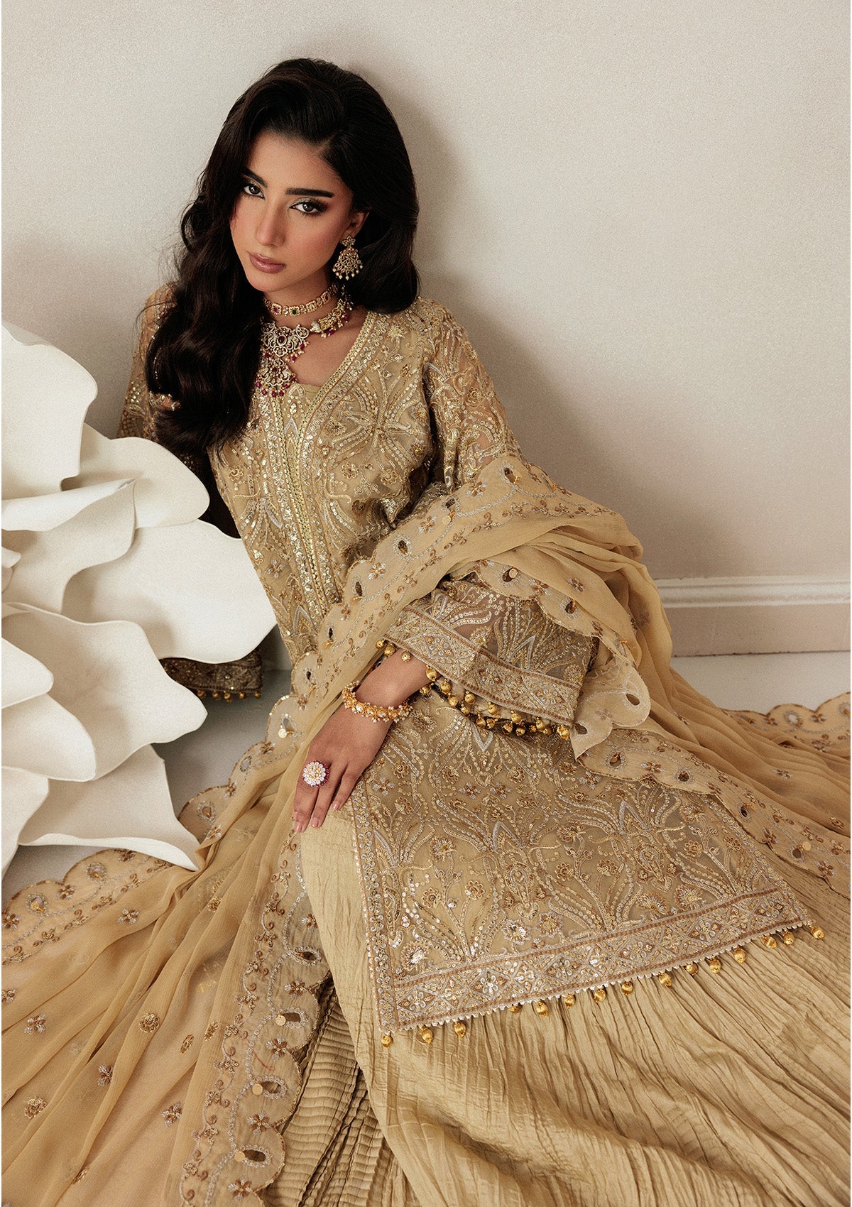 LOOK 03 | AIK Atelier | Aikshaam Volume 1 Formal Unstitched Collection 2026 