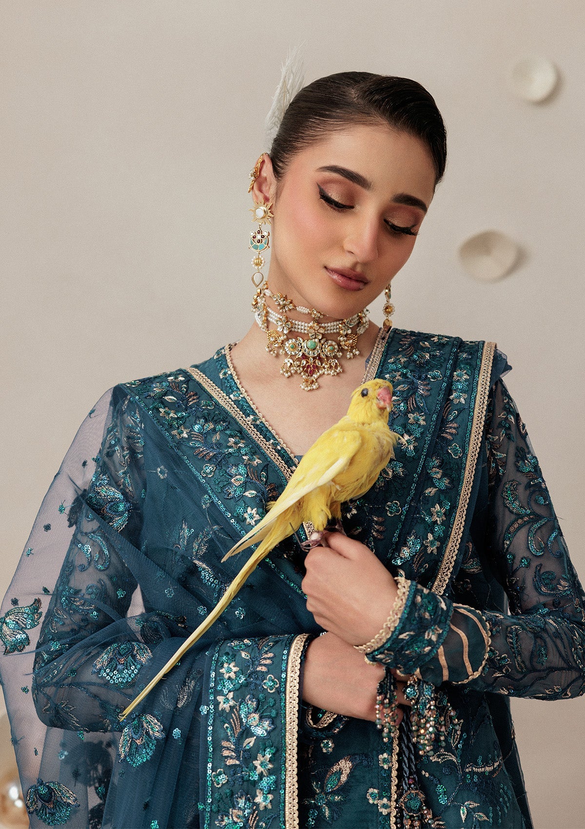 LOOK 04 | AIK Atelier | Aikshaam Volume 1 Formal Unstitched Collection 2026 