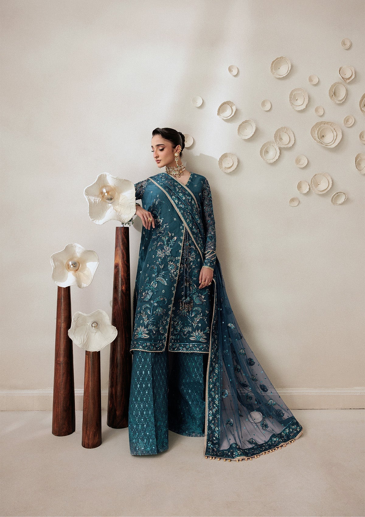 LOOK 04 | AIK Atelier | Aikshaam Volume 1 Formal Unstitched Collection 2026 