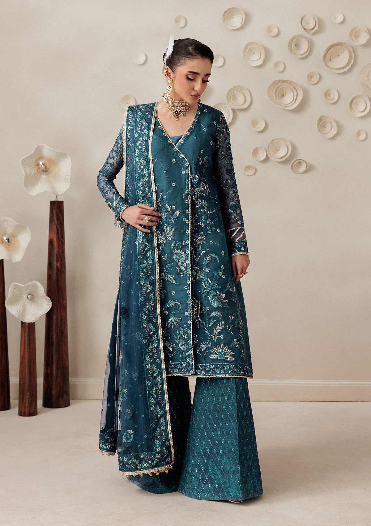 LOOK 04 | AIK Atelier | Aikshaam Volume 1 Formal Unstitched Collection 2026 