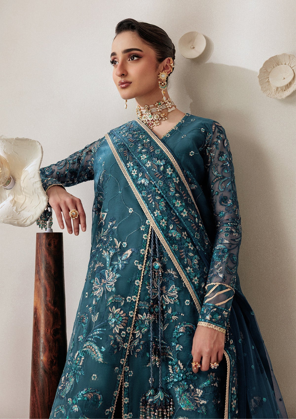 LOOK 04 | AIK Atelier | Aikshaam Volume 1 Formal Unstitched Collection 2026 